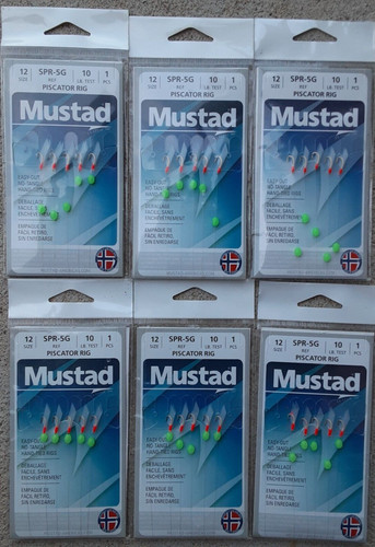 Pack lot mustad - mustad, piscator