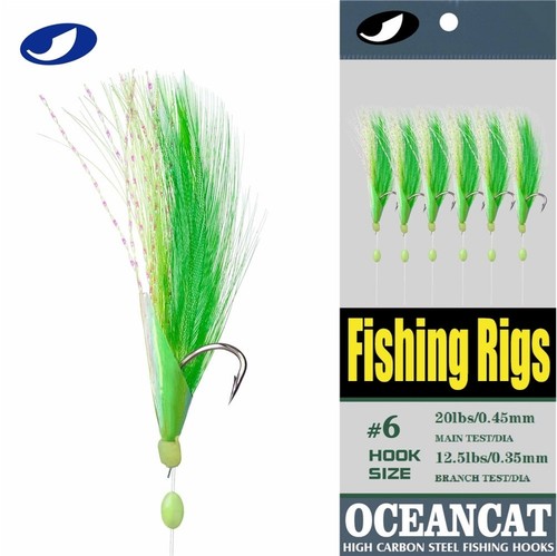 Packs green feather - green, fish