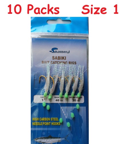 Packs sabiki bait rigs - sabiki,